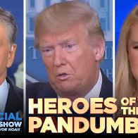 Saluting the Heroes of the Coronavirus Pandumbic | The Daily Show - YouTube