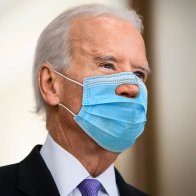 Biden Cuts Hole In Mask So He Can Still Sniff People's Hair | The Babylon Bee